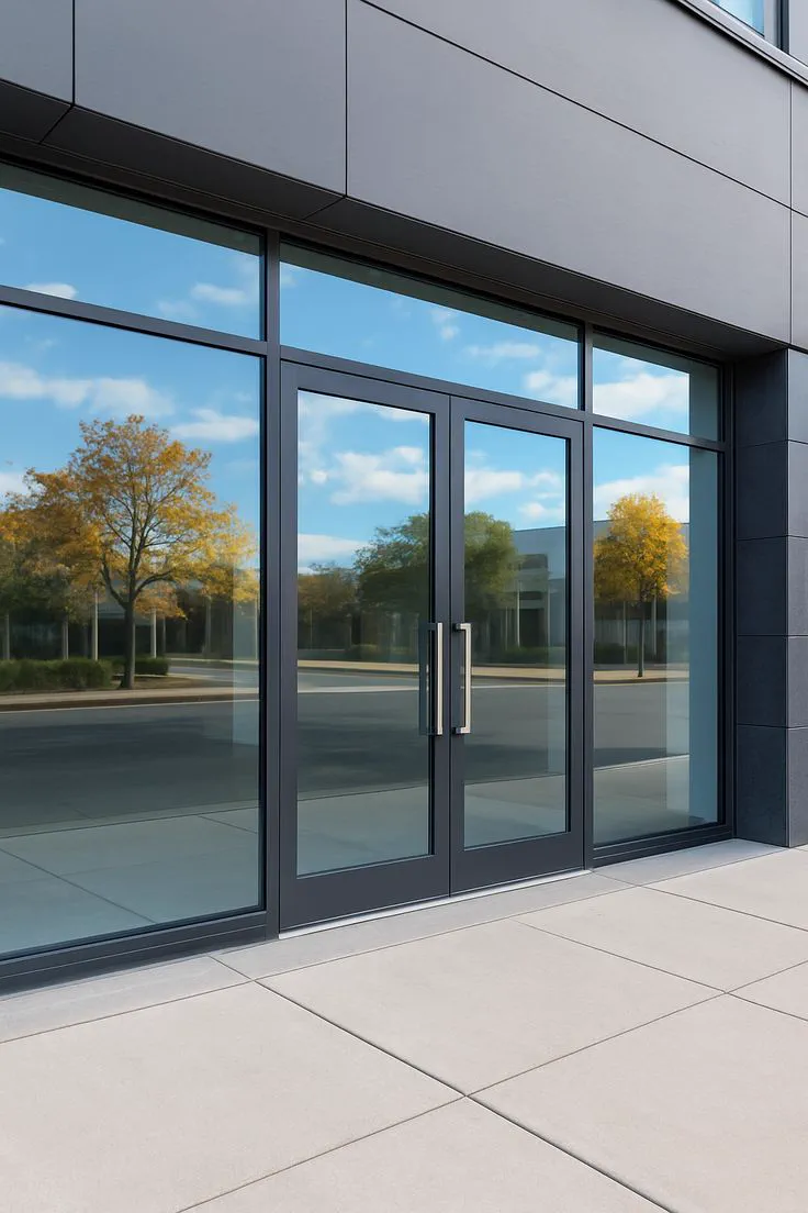 Storefront glass replacement